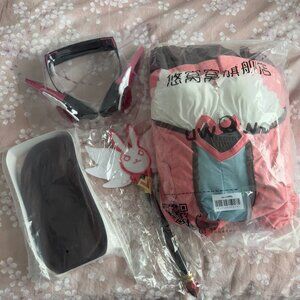 UWOWO Cosplay Overwatch Magical Girl DVA Costume Size Small